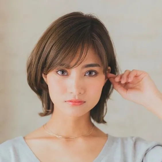 ทรงผมสั้น สำหรับสาวหน้ากลม-7