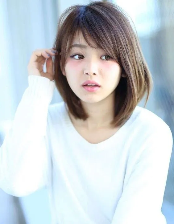 ทรงผมสั้น สำหรับสาวหน้ากลม-8