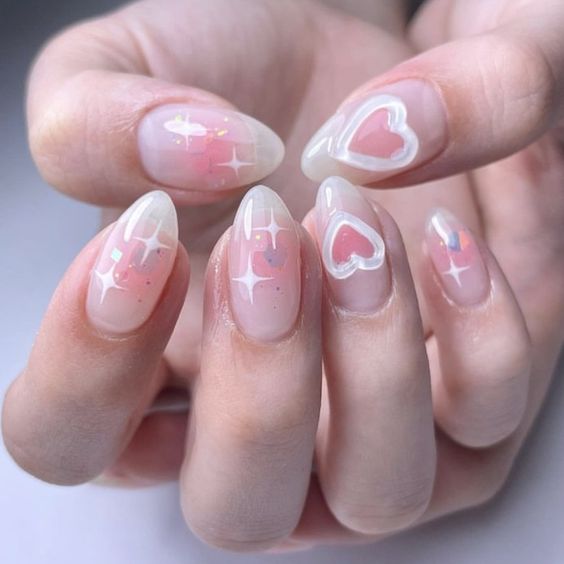 ลายเล็บวาเลนไทน์12