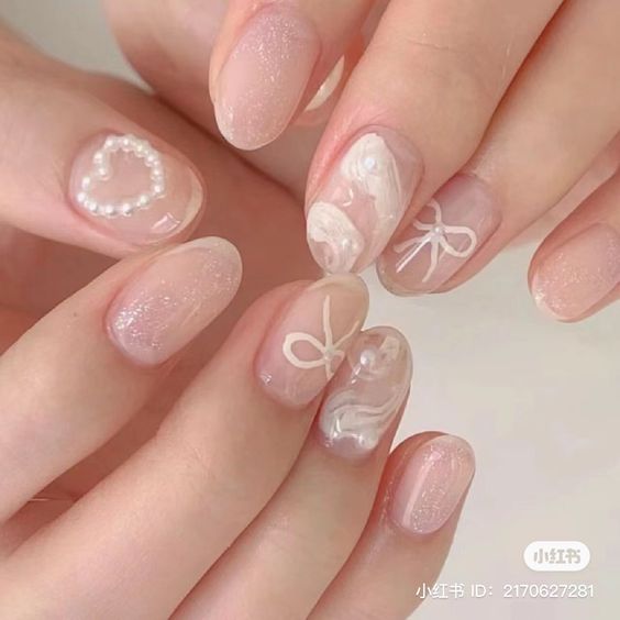 ลายเล็บวาเลนไทน์8